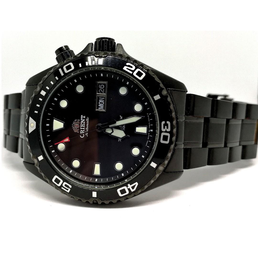 Orient Black Ray Raven Automatic Watch EM65007B No Trades Mobile Phones Gadgets Wearables Smart Watches on Carousell