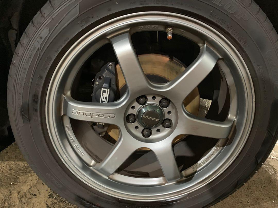 Original Subaru 4 2 Pot Brakes Installed On Forester Now