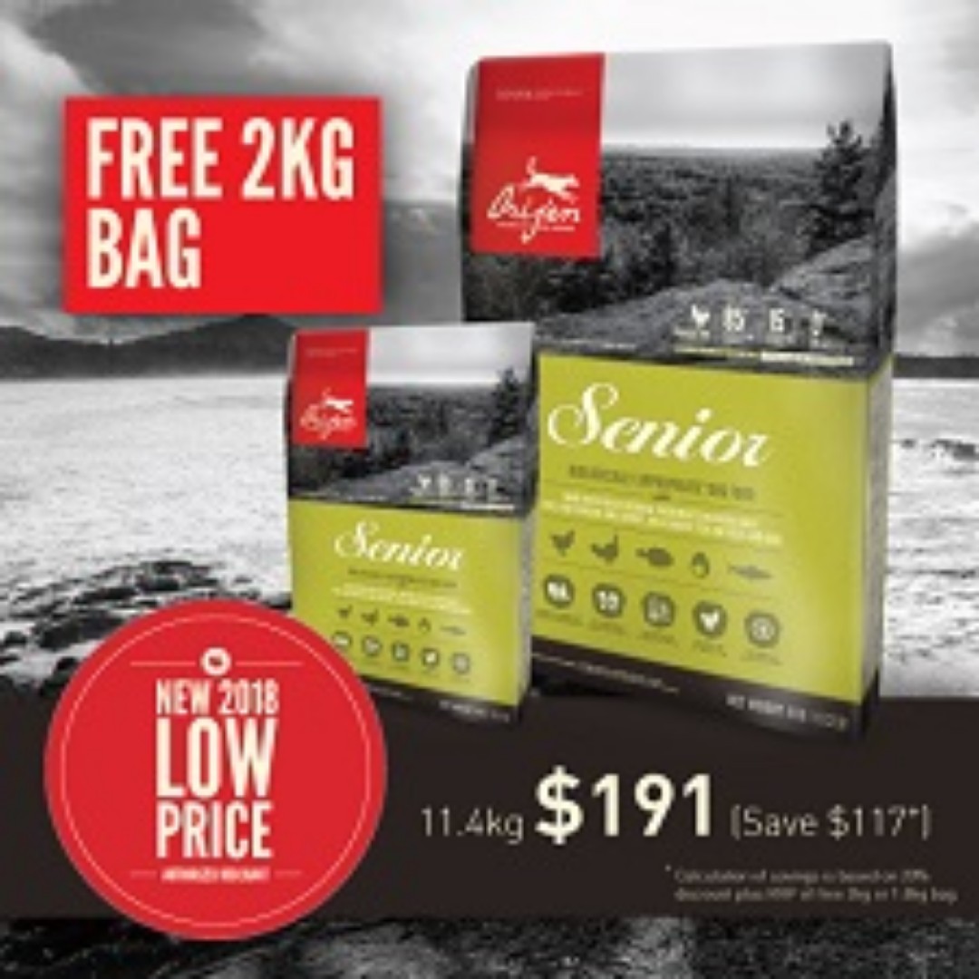 Orijen Senior Dog Food change comin