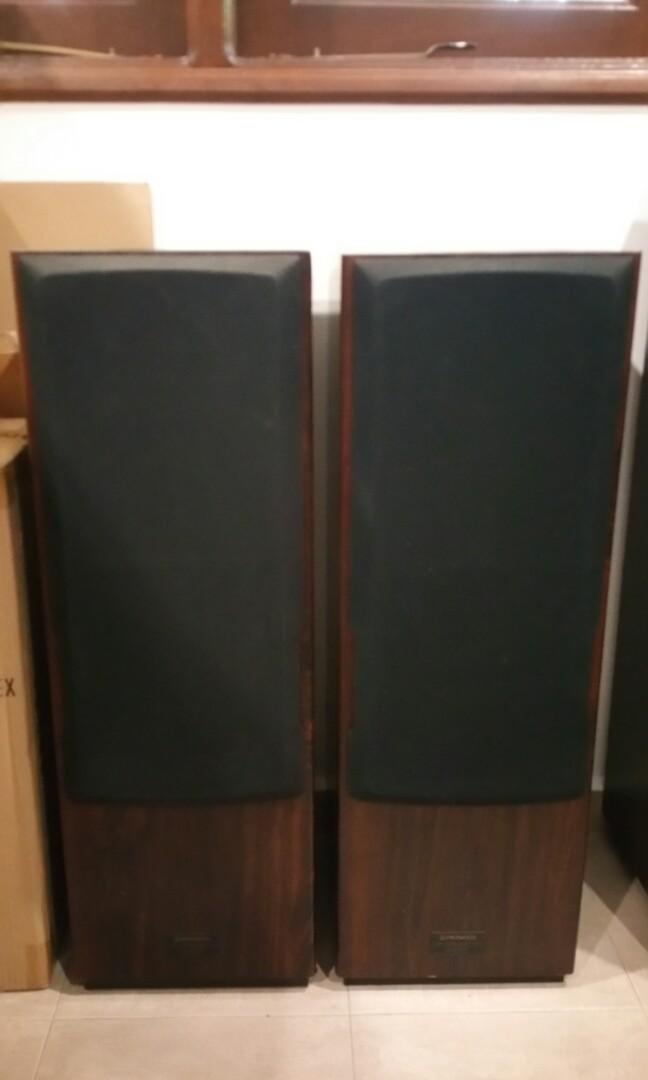 PIONEER S-D77 LINEAR-FIDELITY SPEAKER SYSTEM FLOORSTANDING