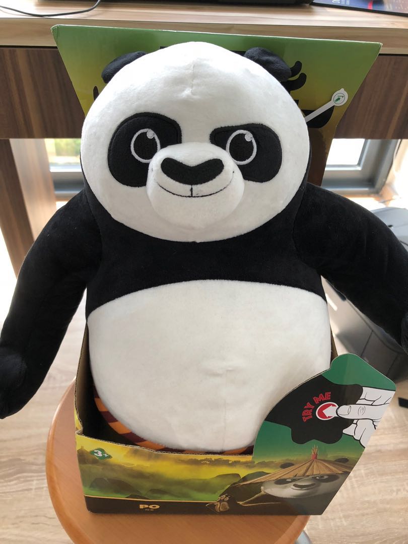 Kung fu panda po plush on sale