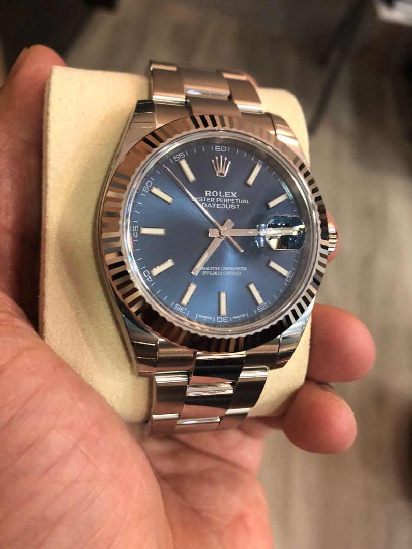rolex oyster perpetual datejust 41 prix