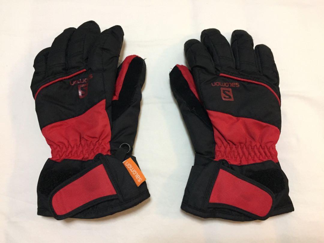 salomon ski gloves womens