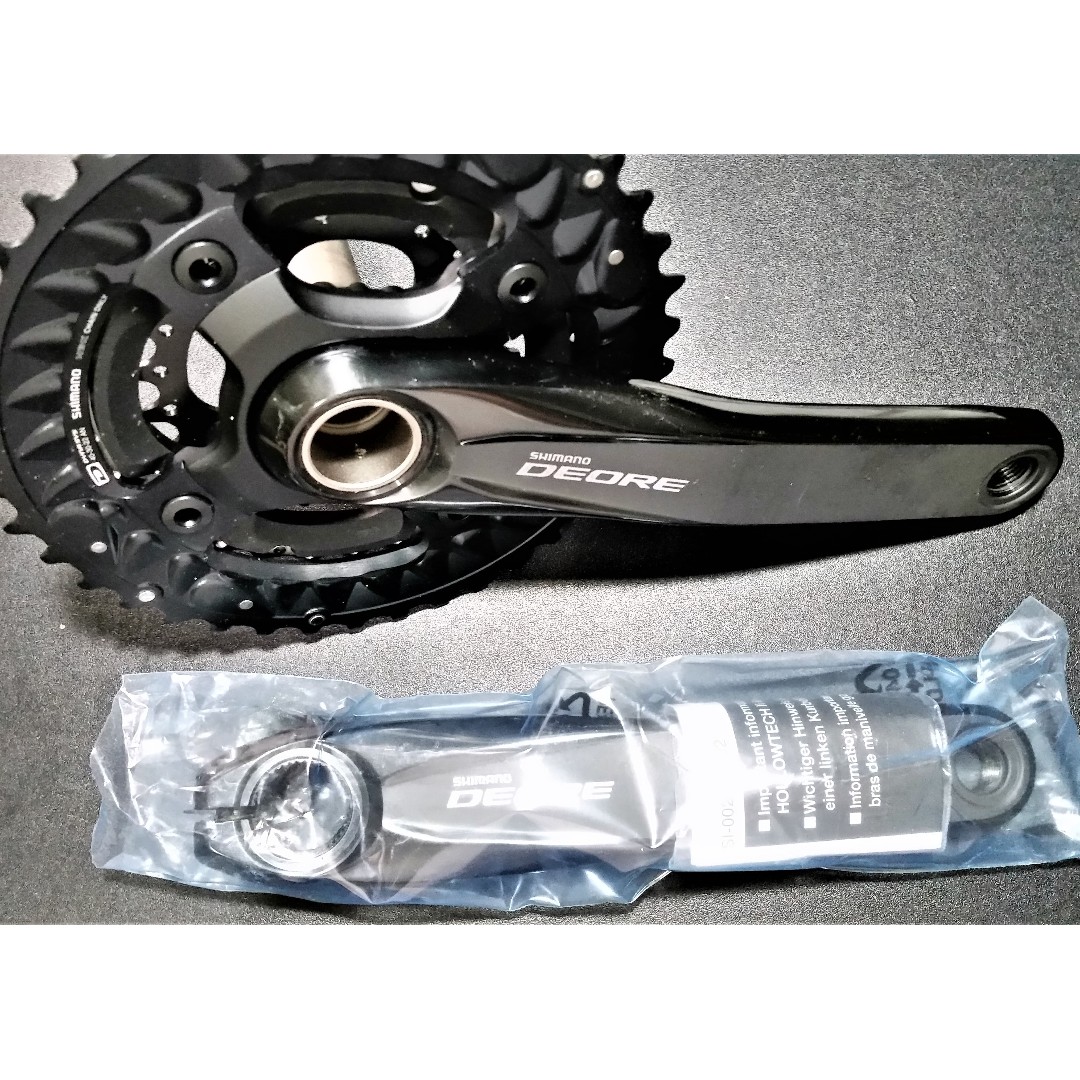 shimano crankset mtb