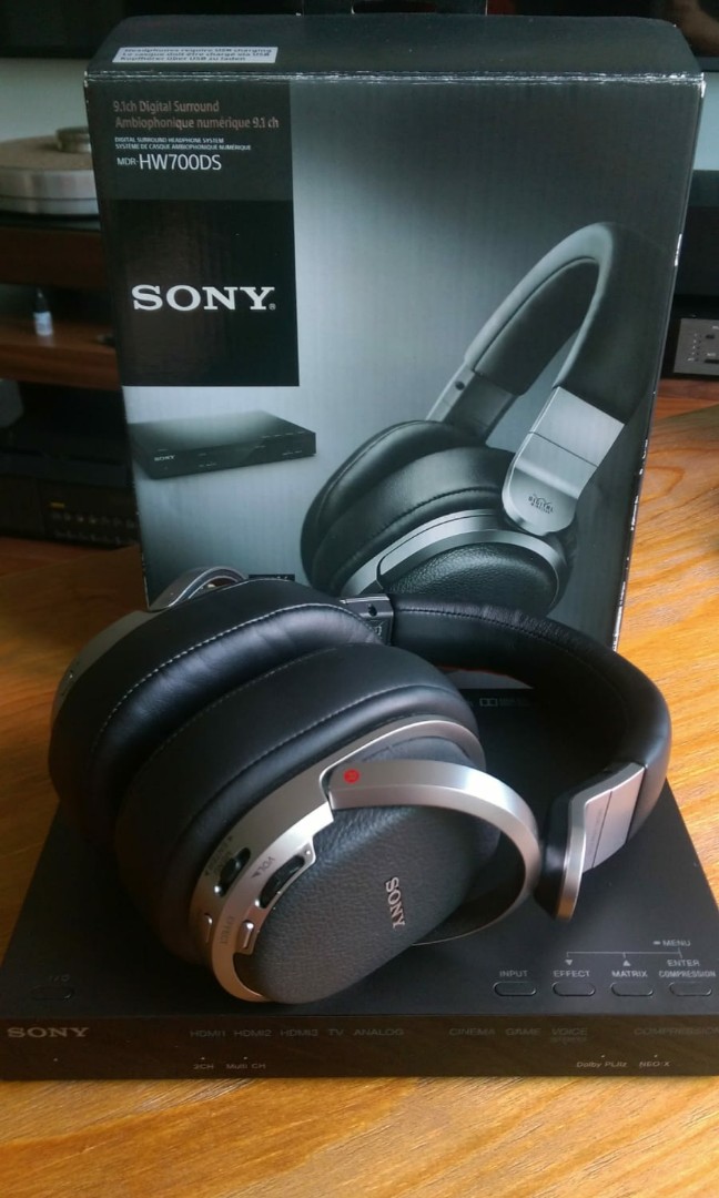 Sony MDR-HW700DS 9.1 無線耳機, 音響器材, Soundbar、揚聲器、藍牙 