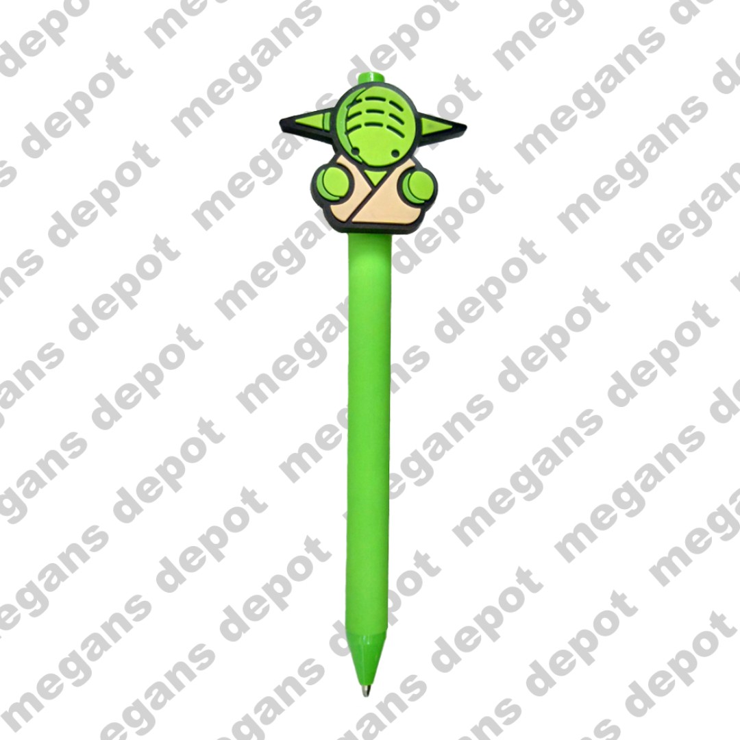 Star Wars Yoda Gel Ink Ballpoint Pen 0.5mm, Hobbies & Toys, Stationary