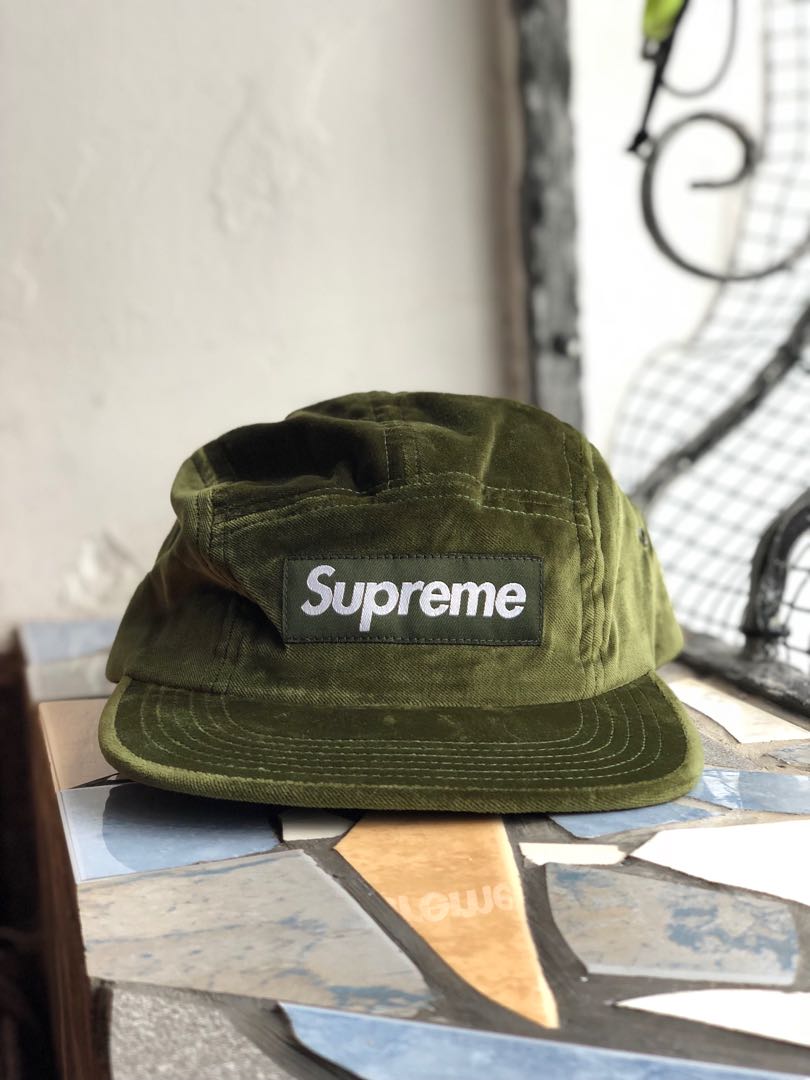 supreme velvet cap