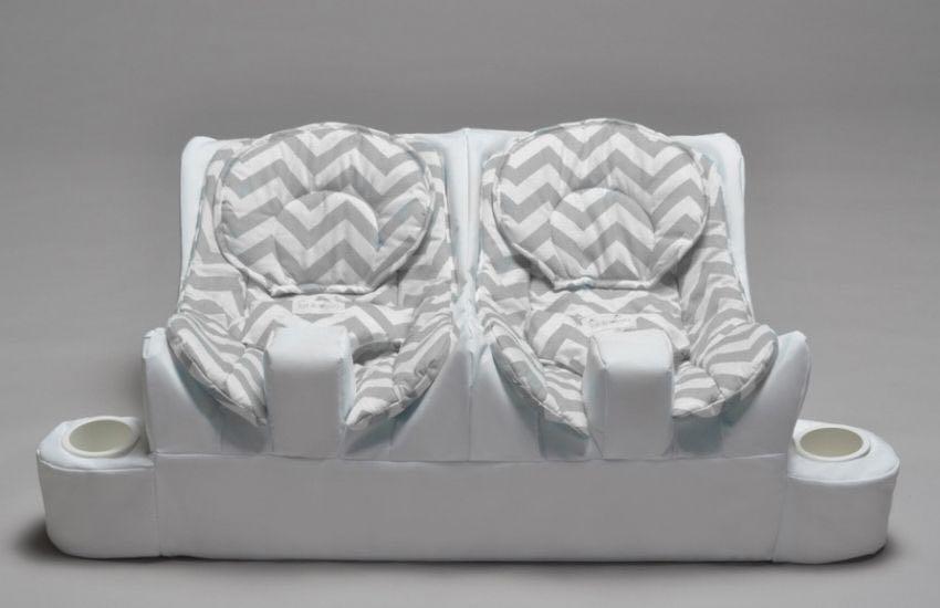 Table for two twin feeding system, Babies & Kids, Baby Nursery & Kids