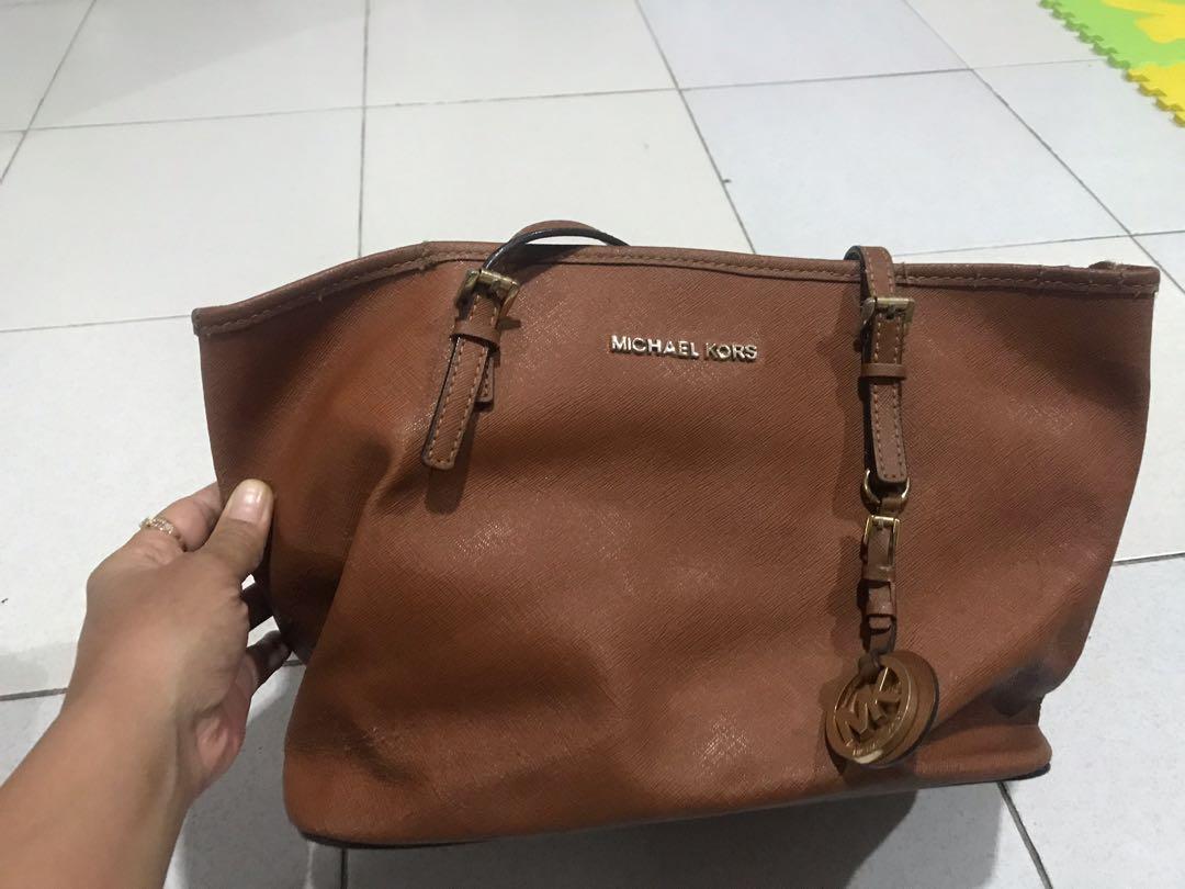 michael kors tas jet set