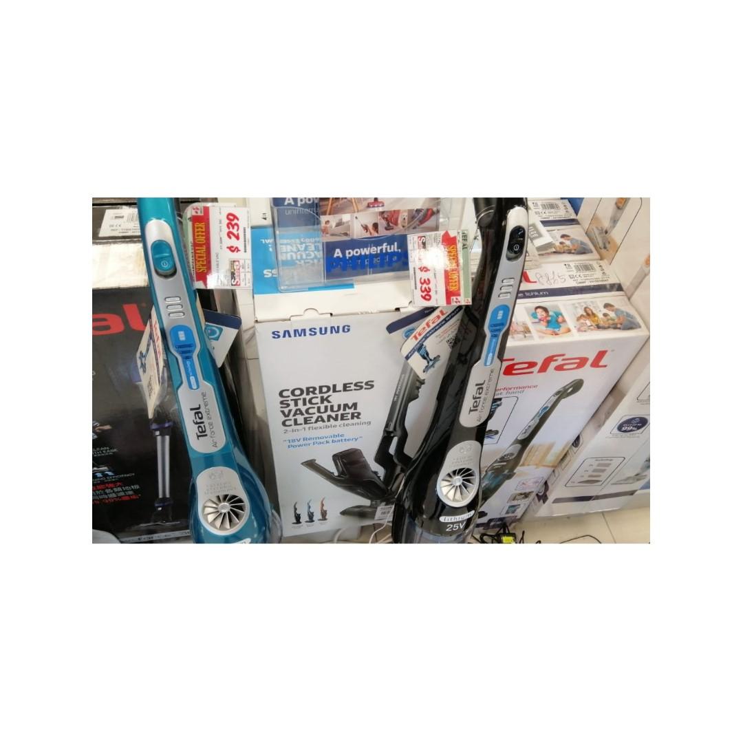 Tefal Air Force Extreme Lithium 18V Vacuum Cleaner TY8841, TV & Home ...