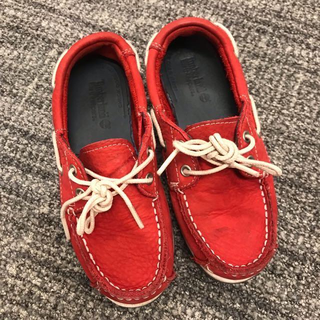 boys timberland boat shoes