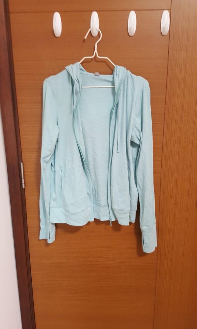 turquoise blue cardigan