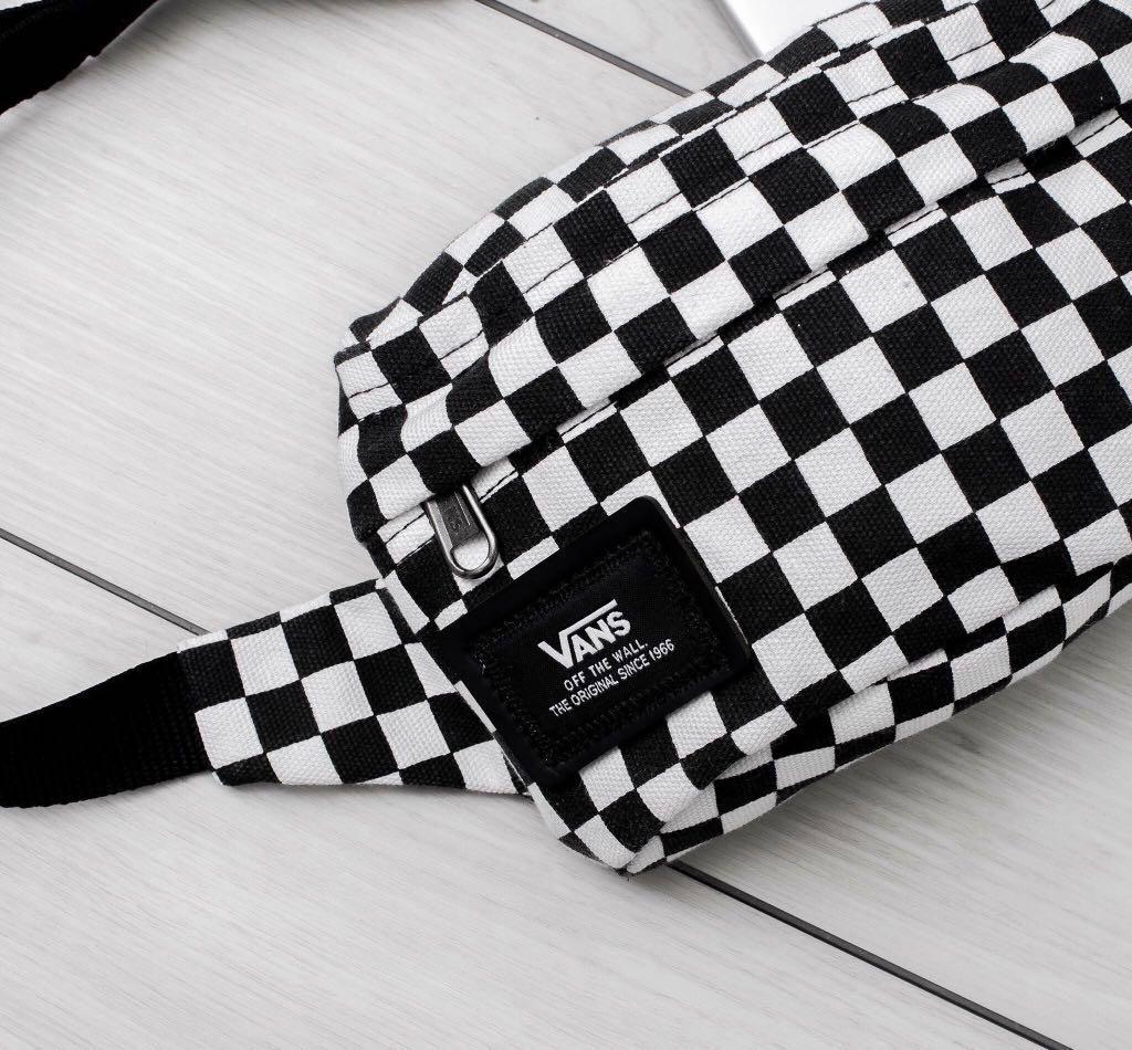 vans checkerboard bum bag