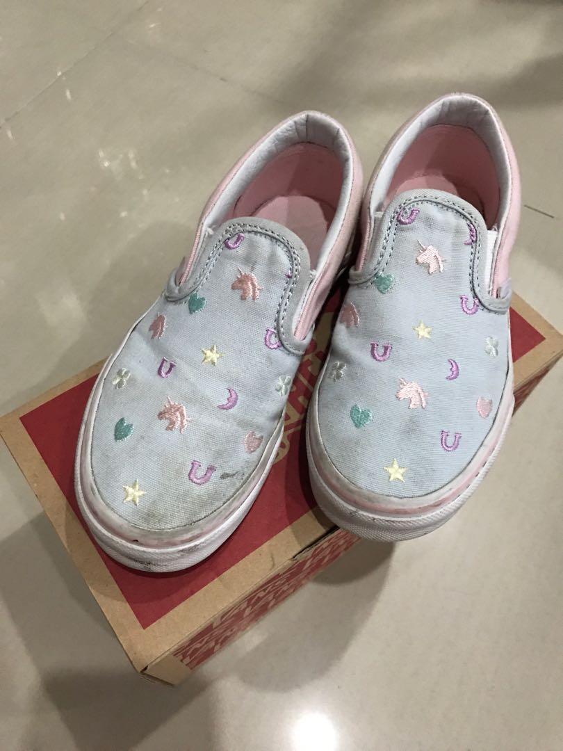Vans Girl Slip-On Shoes, Babies \u0026 Kids 