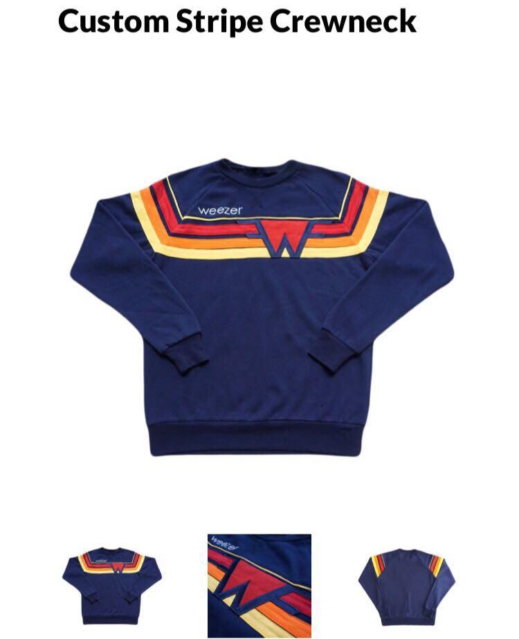 Weezer crewneck top