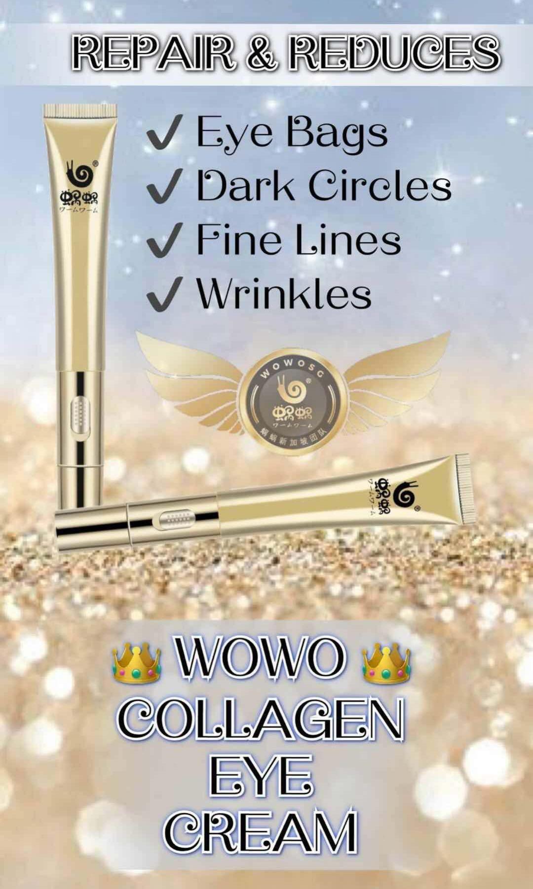 wowo collagen peptide eye cream