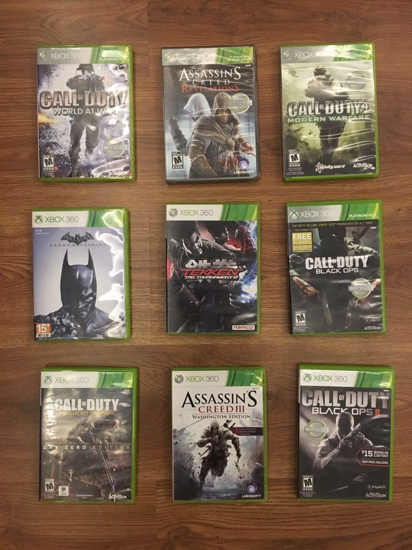 Xbox and Wii games BUNDLES BELOW (Category: Xbox) located in Manila. Submitted by ibdecluttering (Listing ID 188330664, Image 1). Description: 1 game = 500 3 games = 1200 6 games = 3200 9 games = 5000 TEKKEN NO LONGER AVAILABLE .