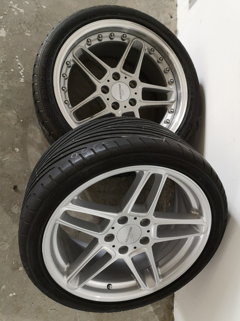 18 Inch Sport Rim With Low Profile Tyre Car Accessories Tyres