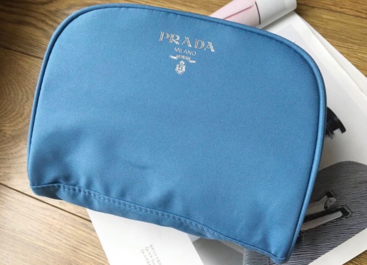 2018 Prada L'Homme Parfum Pouch, Luxury, Bags & Wallets on Carousell