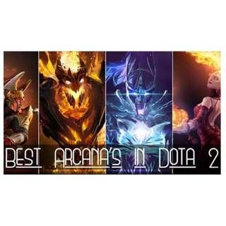 Arcanas/ TI8 Immortals/Items