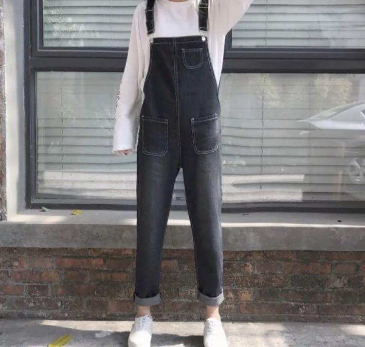 boyfriend style overalls