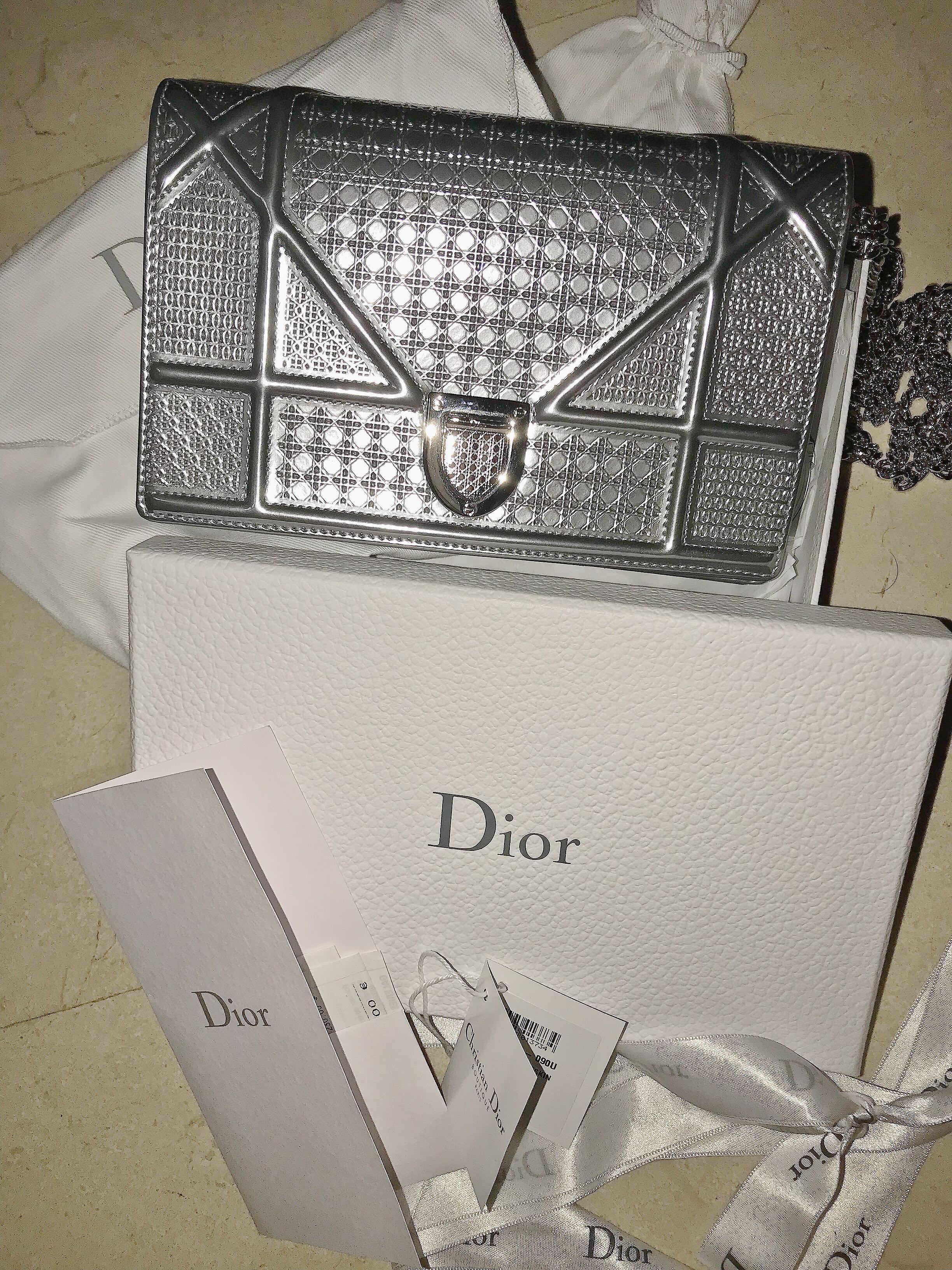 Diorama WOC silver, Luxury, Bags 