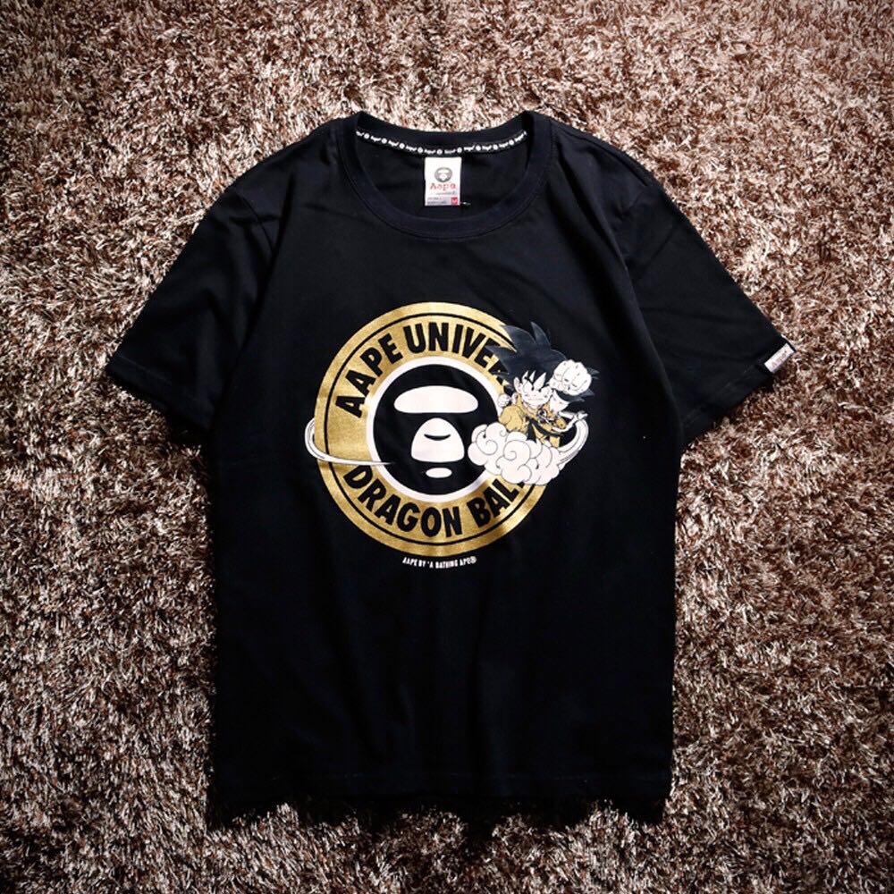 Aape X Dragonball Preorder Shirt Men S Fashion Clothes Tops On