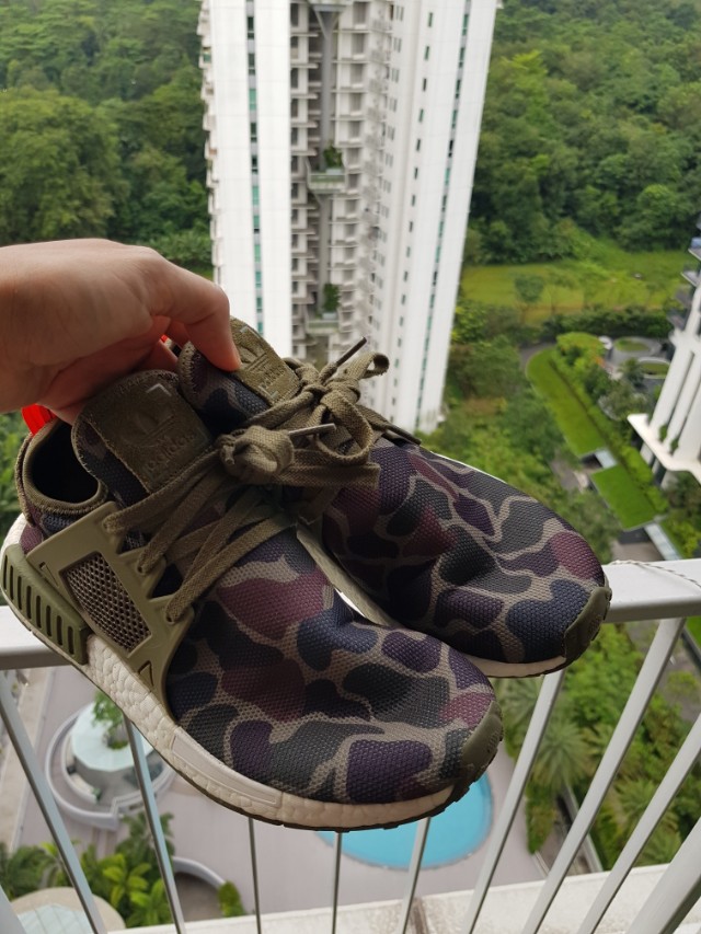 Adidas NMD XR1 Duck Camo Men s Fashion Footwear Sneakers on Carousell