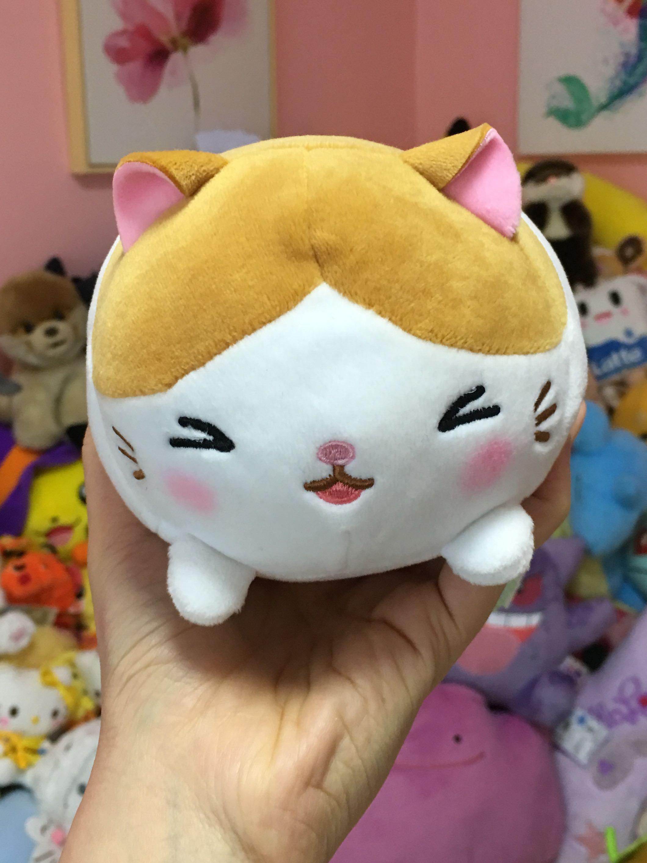 squishy cat plush