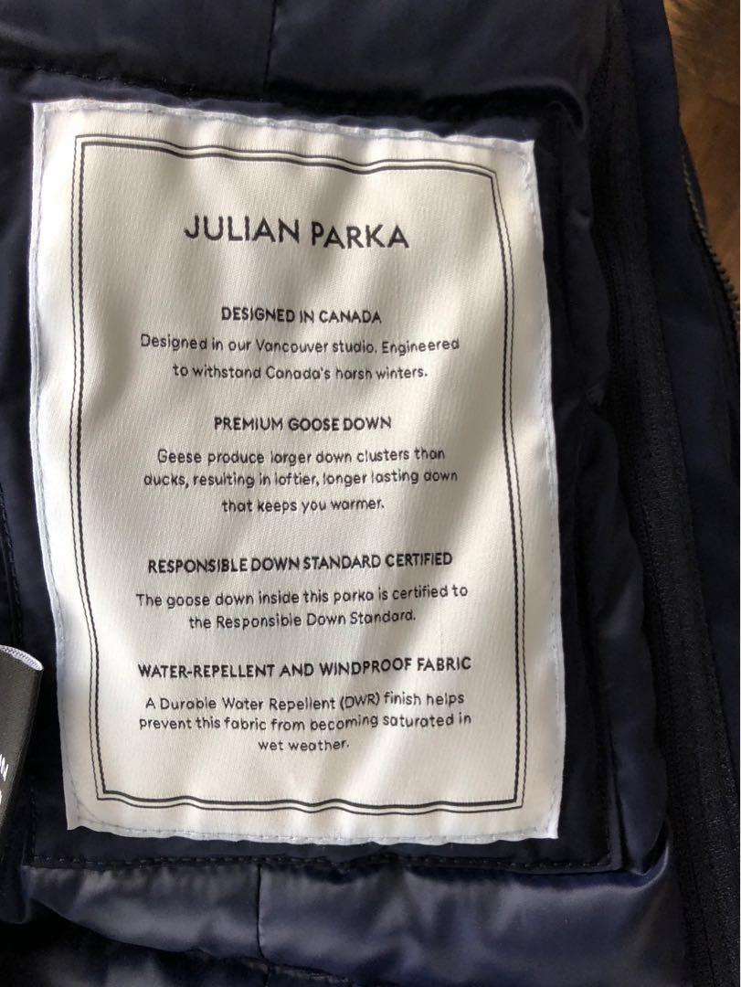 Aritzia julian parka hot sale