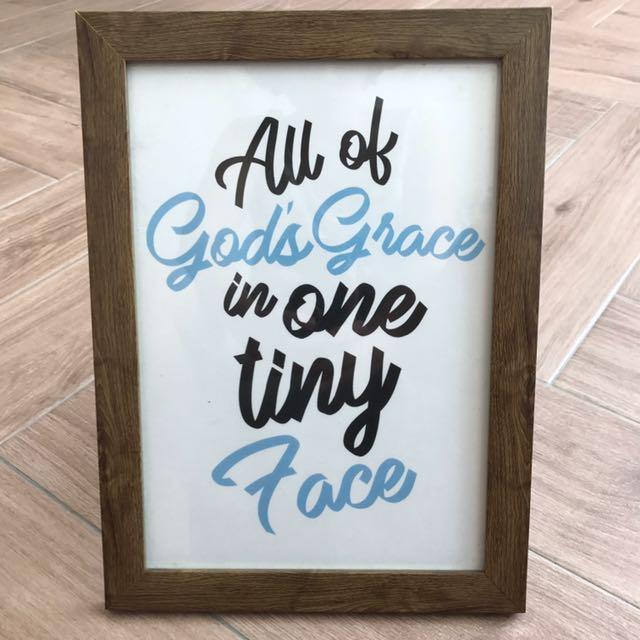 Baby Photoshoot Quote Frame Babies Kids On Carousell