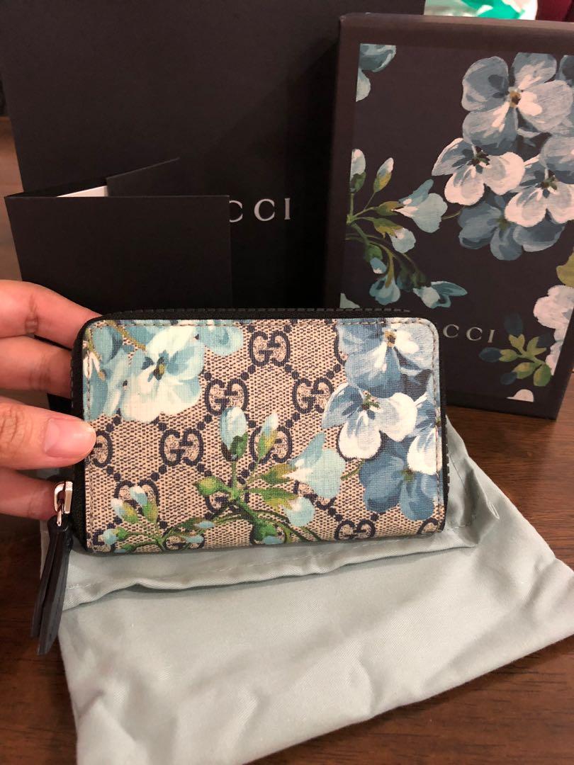 BNIB Gucci Blooms zippy coin purse 