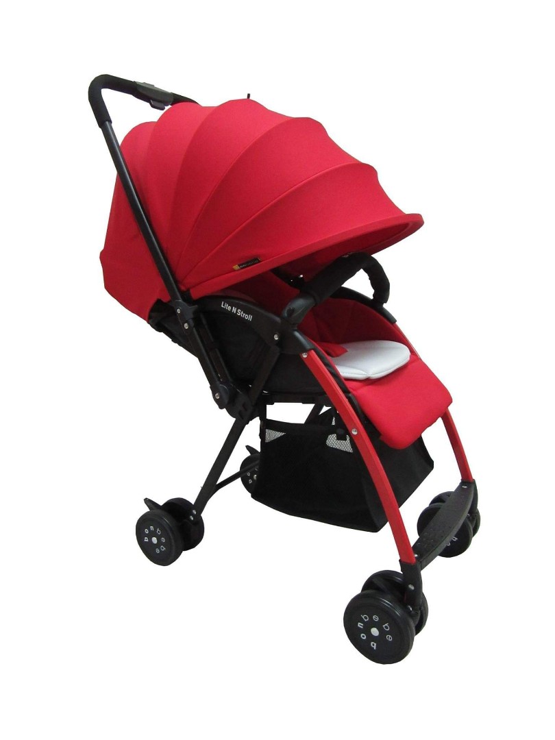 Bonbijou Lite and Stroll Stroller (Red 