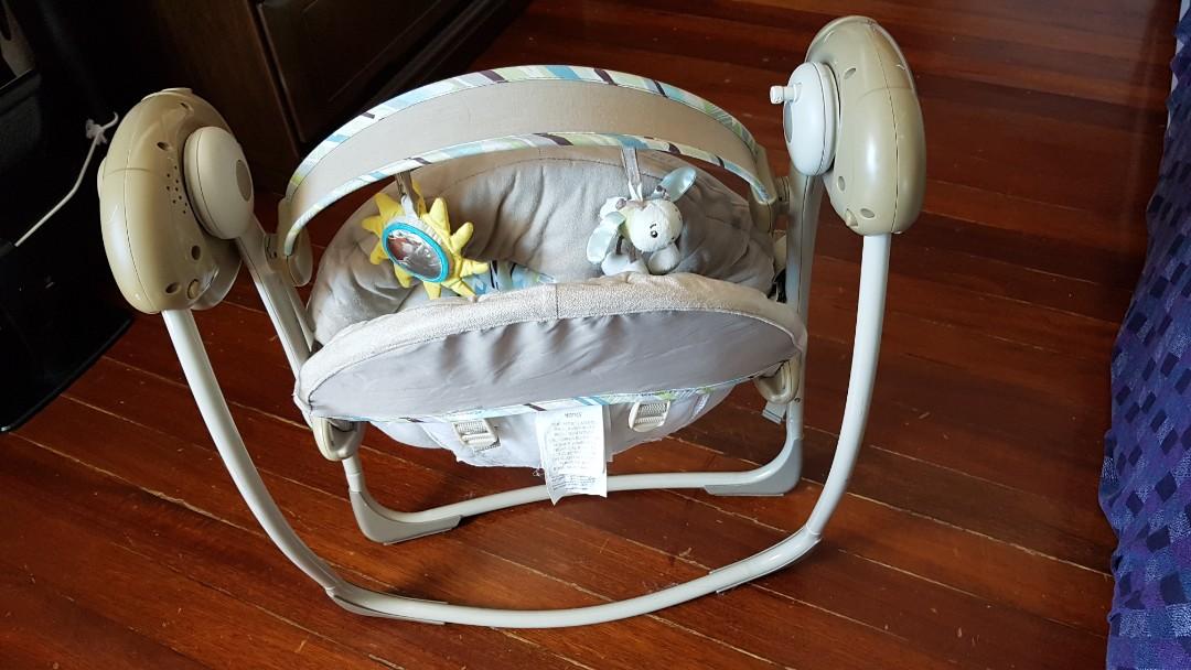 Boppy baby swing Babies Kids Baby Nursery Kids Furniture Cots Cribs on Carousell