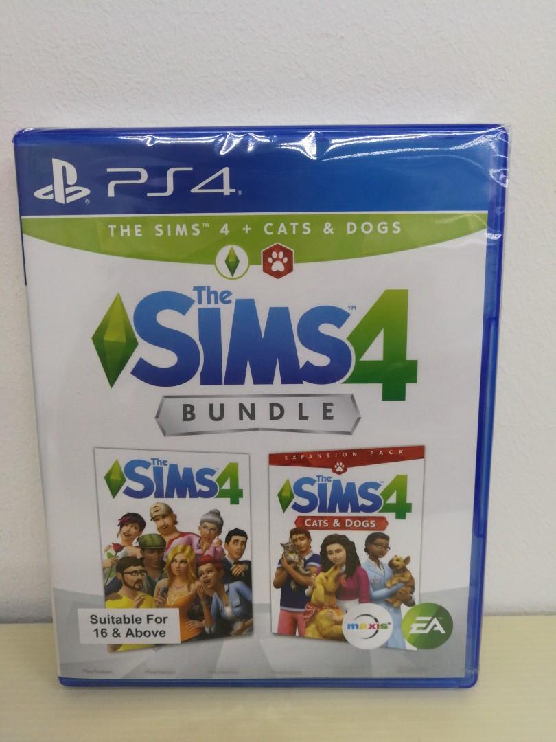 Brand New Ps4 The Sims 4 Bundle The Sims 4 Cats Dogs R3