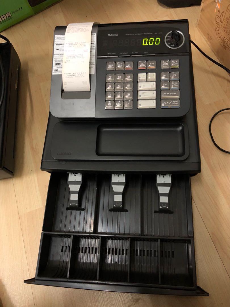 Casio electronic cash registers 140cr and se s10 Mobile Phones Gadgets Mobile Gadget Accessories Other Mobile Gadget Accessories on Carousell