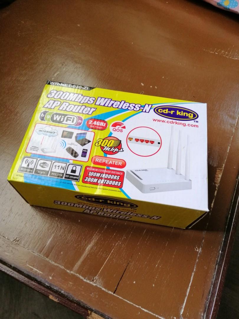 Cdr king wirelesN AP Router, Computers & Tech, Parts & Accessories