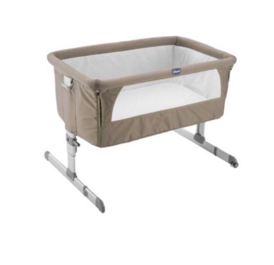 Chicco Next 2 Me Bedside Crib Dove Grey Babies Kids Cots Cribs On Carousell