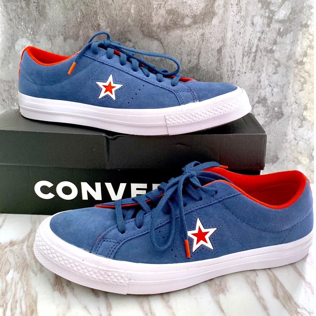 converse one star ox navy