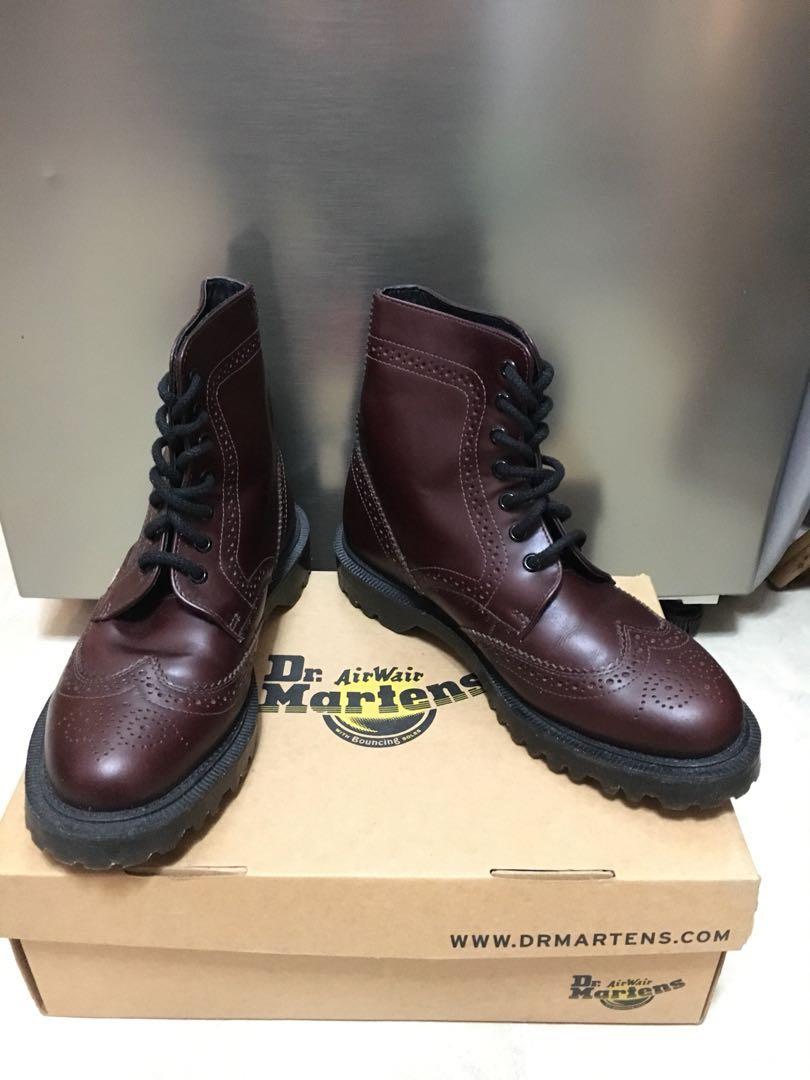 dr martens brown shoes mens
