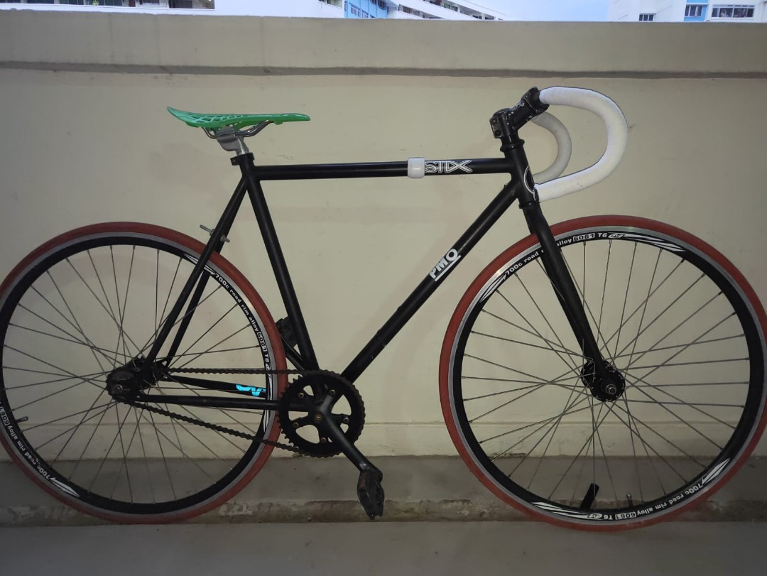 fixie with drop bars