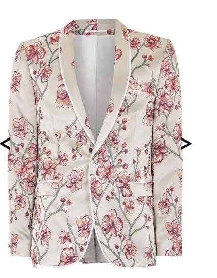 Topman floral blazer clearance