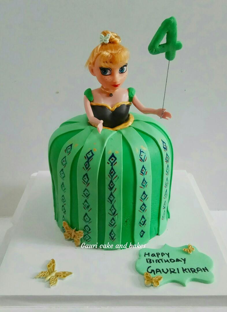 Frozen Theme Cake Elsa Cake Anna Cake Food Drinks Baked Goods