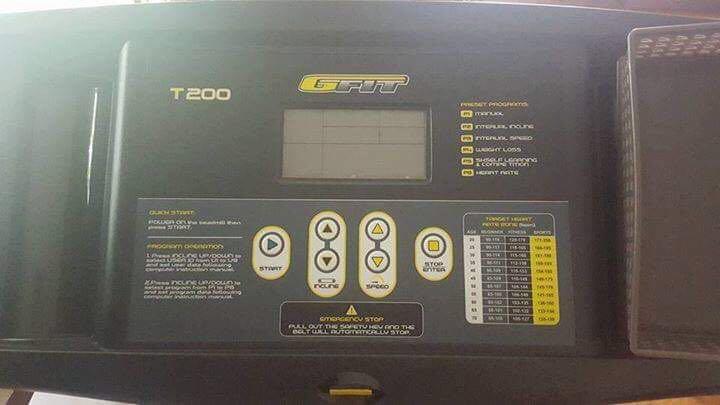 Gfit t200 treadmill price shop