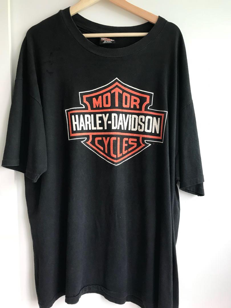 Harley Davidson T Shirt Women S Fashion Clothes Tops On Carousell