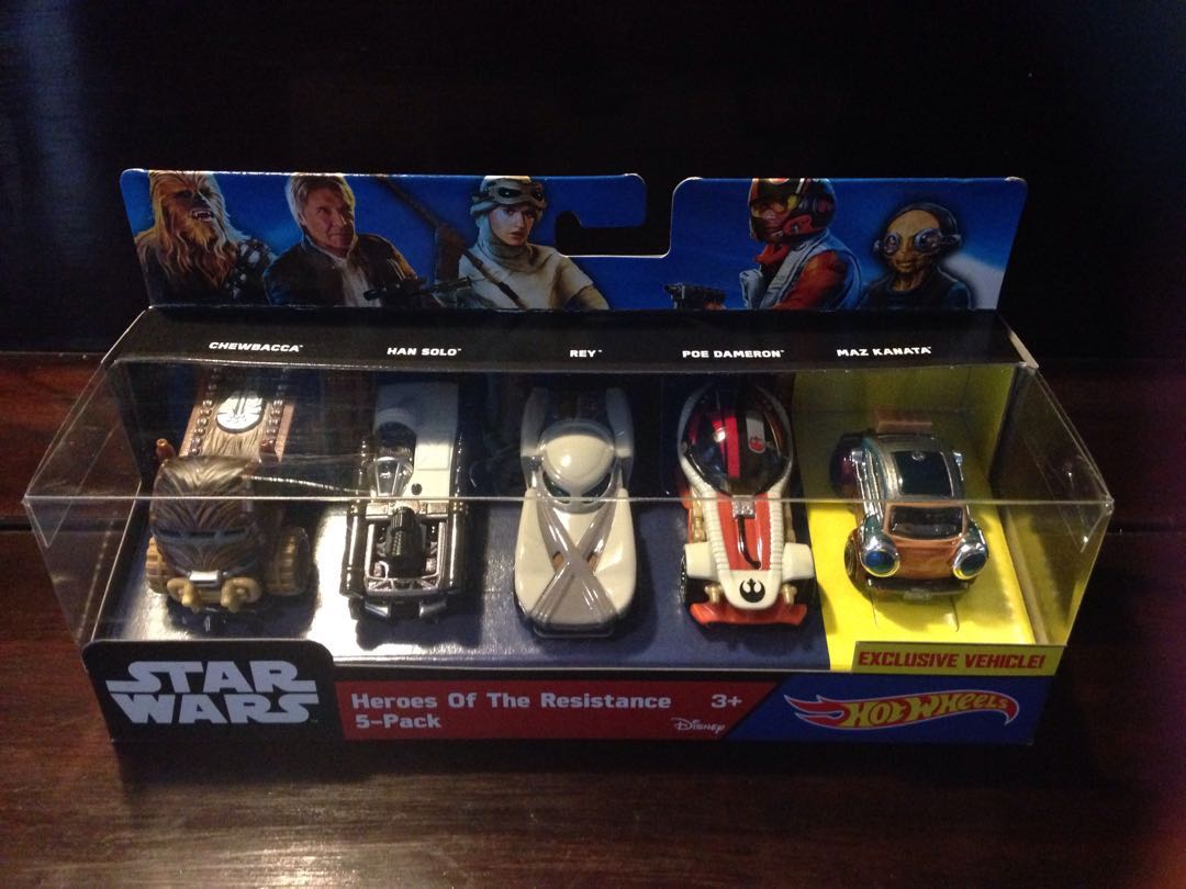 Hot wheels star wars shop 5 pack
