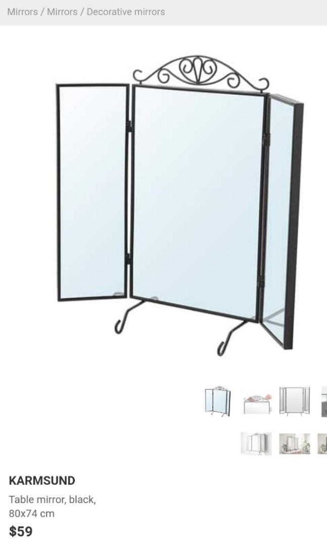 Ikea Karmsund Mirror, Furniture & Home Living, Home Decor, Mirrors on