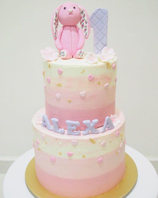 jellycat bunny cake