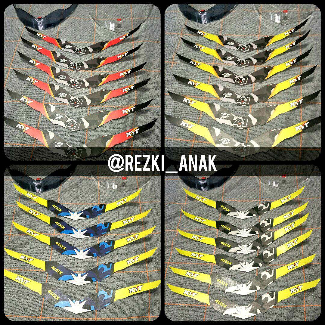 KYT spoilers NOT helmet, Motorcycles, Motorcycle Accessories on Carousell