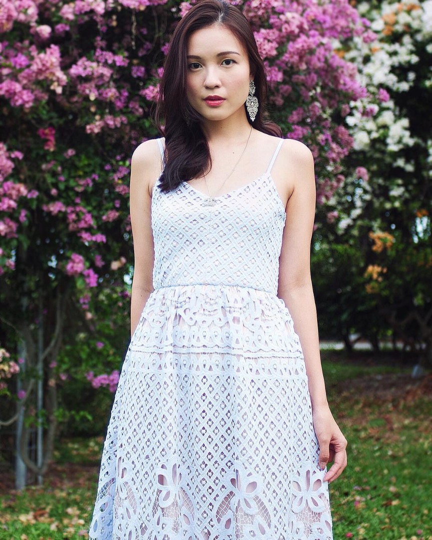 Lavender Crochet Dress